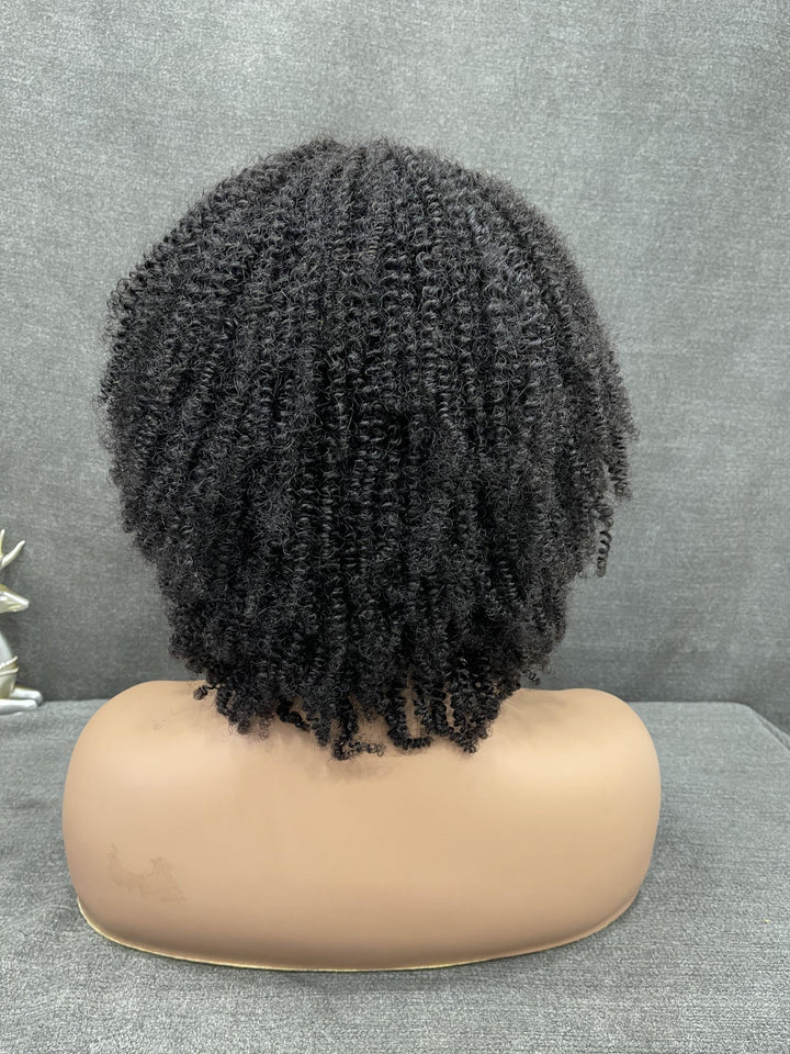No Leave Out No Lace No Gel Afro Curly(4B-4C) V Part Wigs [VP02] - myqualityhair
