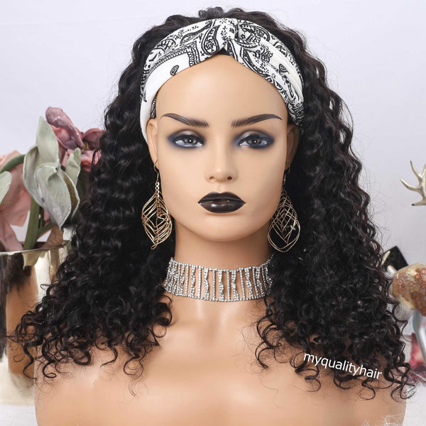 Loose Wave Headband Wig Virgin Human Hair Wigs Beginner Friendly