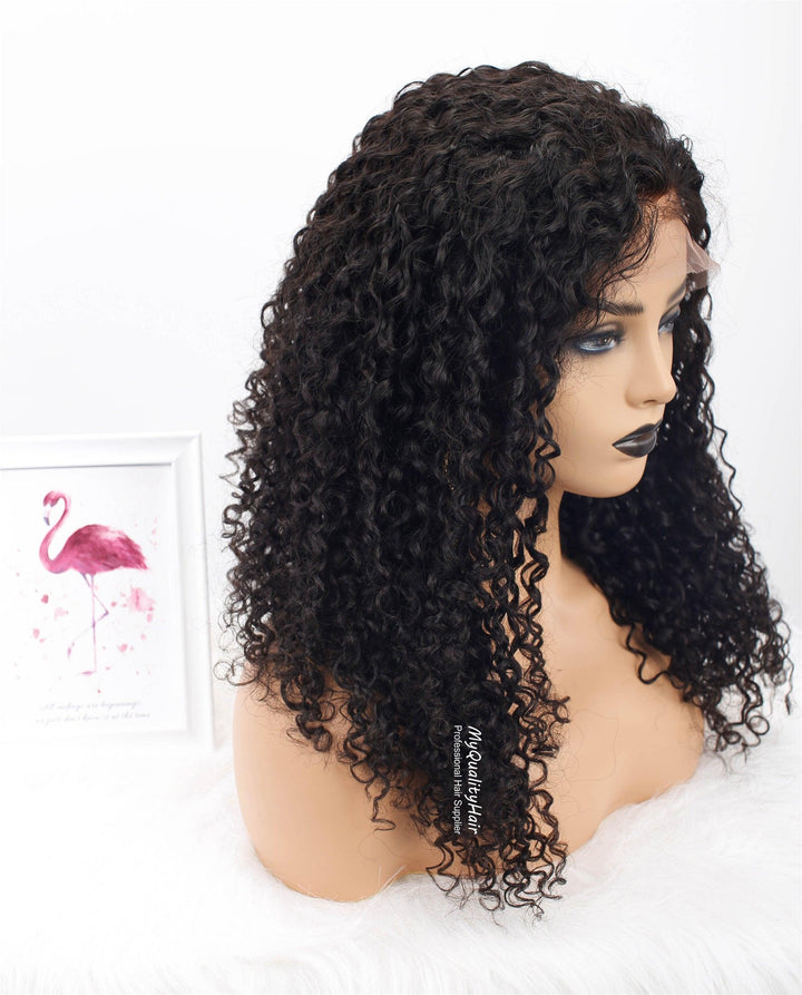 [ASHLEY]-No.11 Loose Curly Glueless 13X6 Lace Front Wigs Pre-Plucked [LW19] - myqualityhair