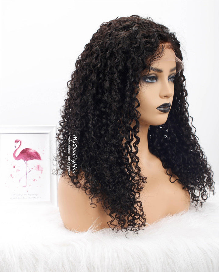[ASHLEY]-No.11 Loose Curly Glueless 13X6 Lace Front Wigs Pre-Plucked [LW19] - myqualityhair