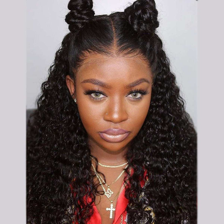 [ASHLEY]-No.11 Loose Curly Glueless 13X6 Lace Front Wigs Pre-Plucked [LW19] - myqualityhair