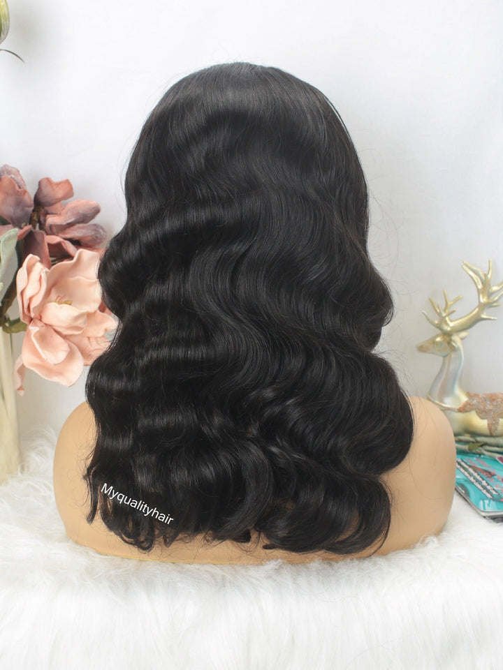 Body Wave Beginner Friendly Headband Wig Virgin Human Hair Wigs [HW02] - myqualityhair