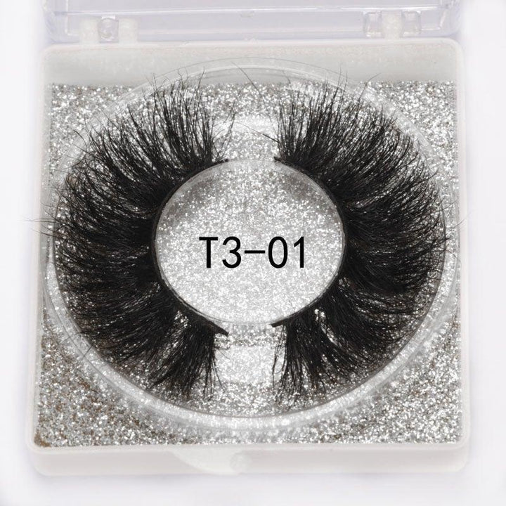 Dramatic 3D Mink Eyelashes [T301] - myqualityhair
