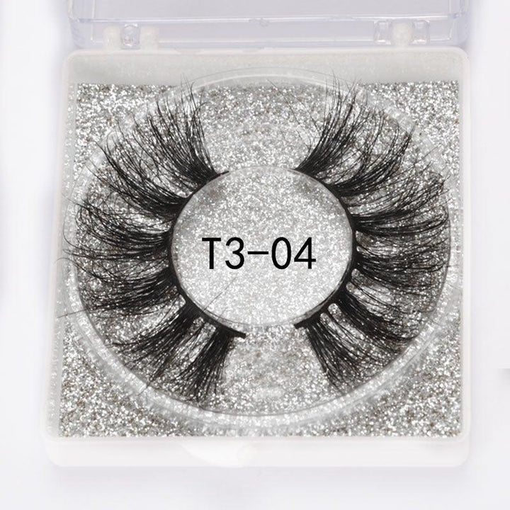 Dramatic 3D Mink Eyelashes [T304] - myqualityhair