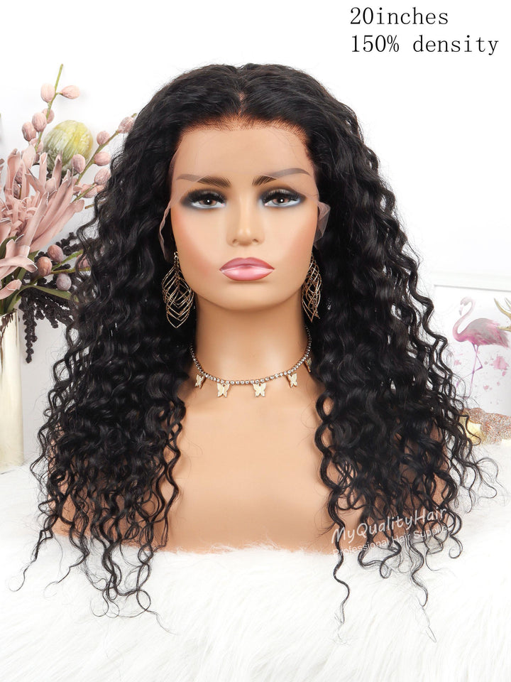 Kie Rashon Collection Diamond Auto-Cap Loose Wave 13X6 Glueless Lace Front Wig [DS02] - myqualityhair