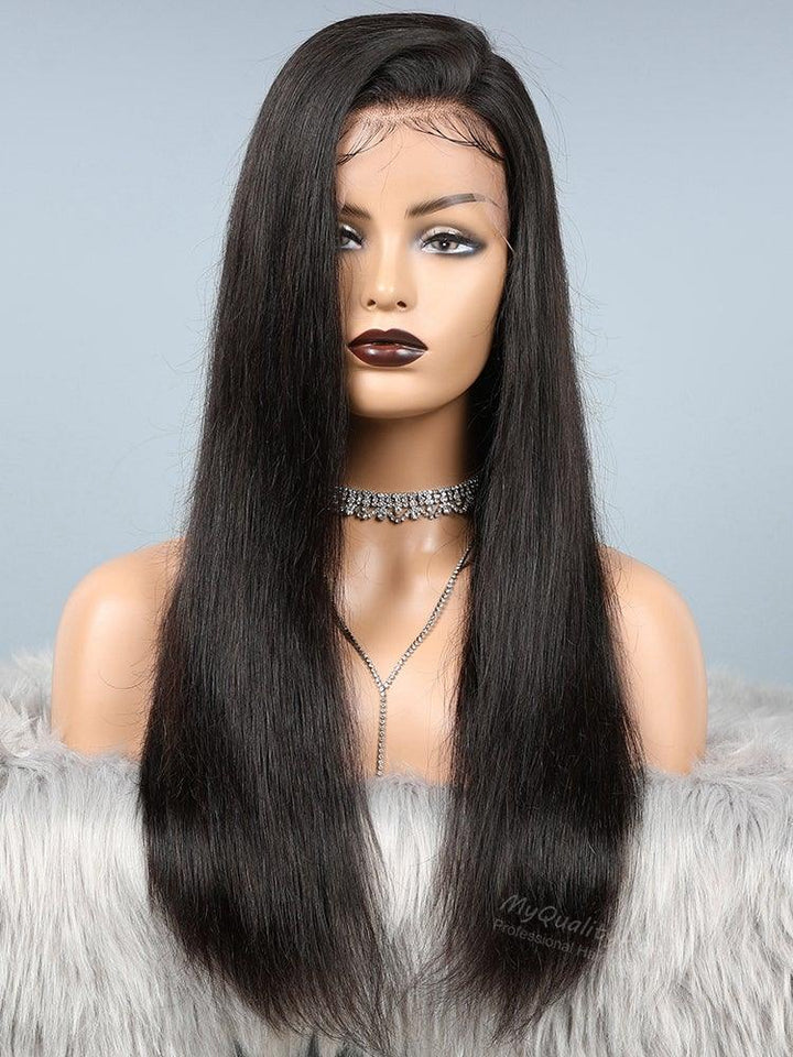 Kie Rashon Collection Diamond Auto-Cap Silky Straight 13X6 Glueless Lace Front Wig [DS01] - myqualityhair