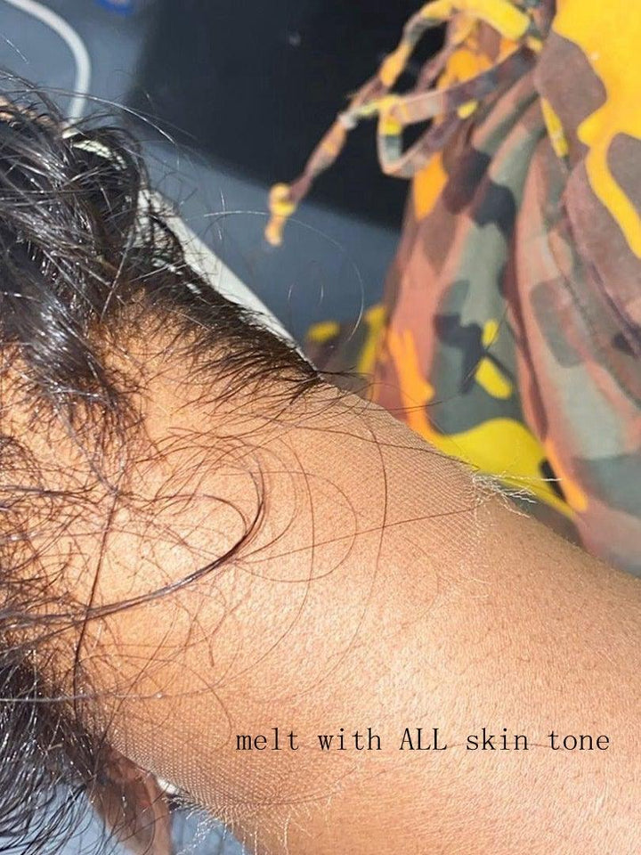 Light Yaki Bob Undetectable HD 5x5 Glueless Lace Closure Wig Skin Melt Wig [HC07] - myqualityhair