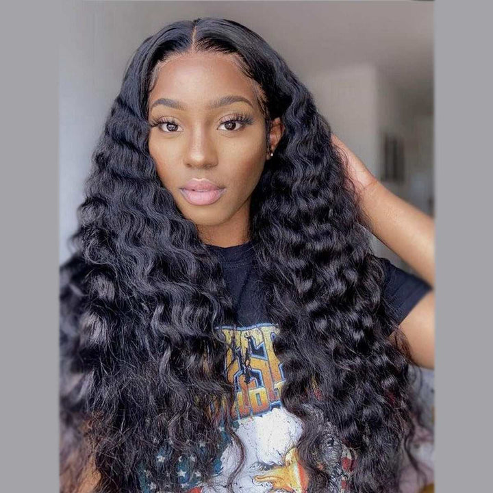 Loose Wave Glueless 13X6 Lace Front Wigs Pre-Plucked [LW35] - myqualityhair