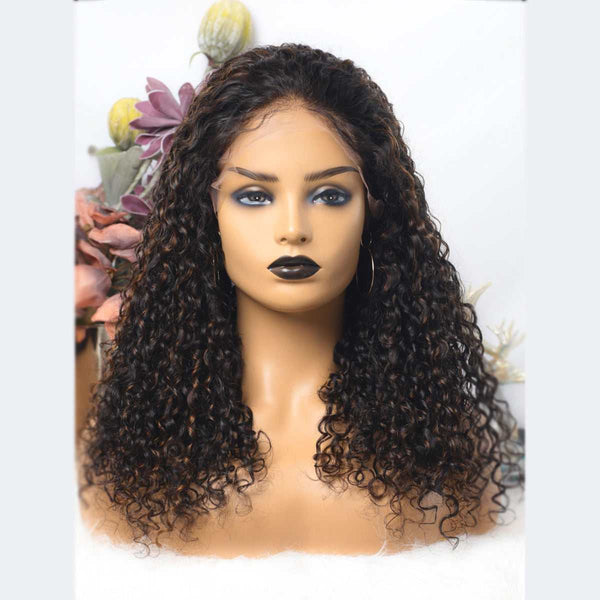 [MARIE]-Dip Mixed #30 Sexy Curly 13X6 Lace Front Wigs Human Virgin Hair[LW27] - myqualityhair