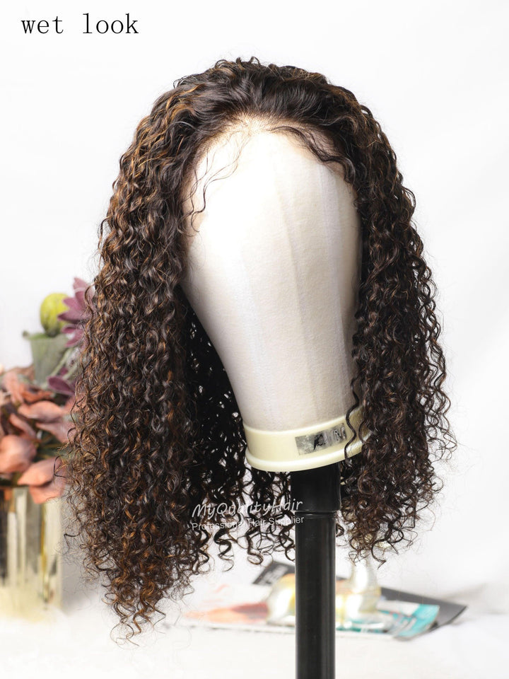 [MARIE]-Dip Mixed #30 Sexy Curly 13X6 Lace Front Wigs Human Virgin Hair[LW27] - myqualityhair