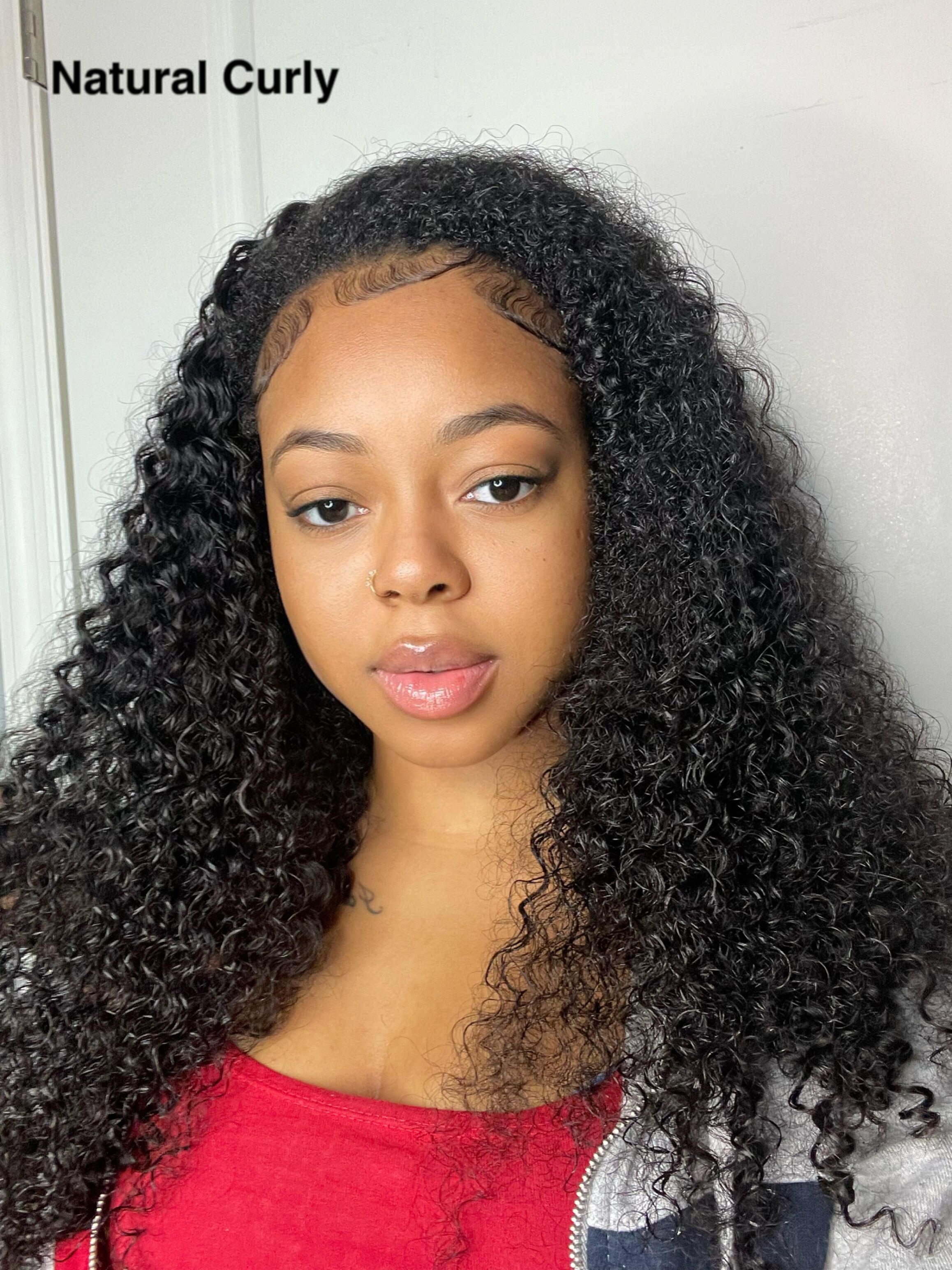 Half wig discount human hair