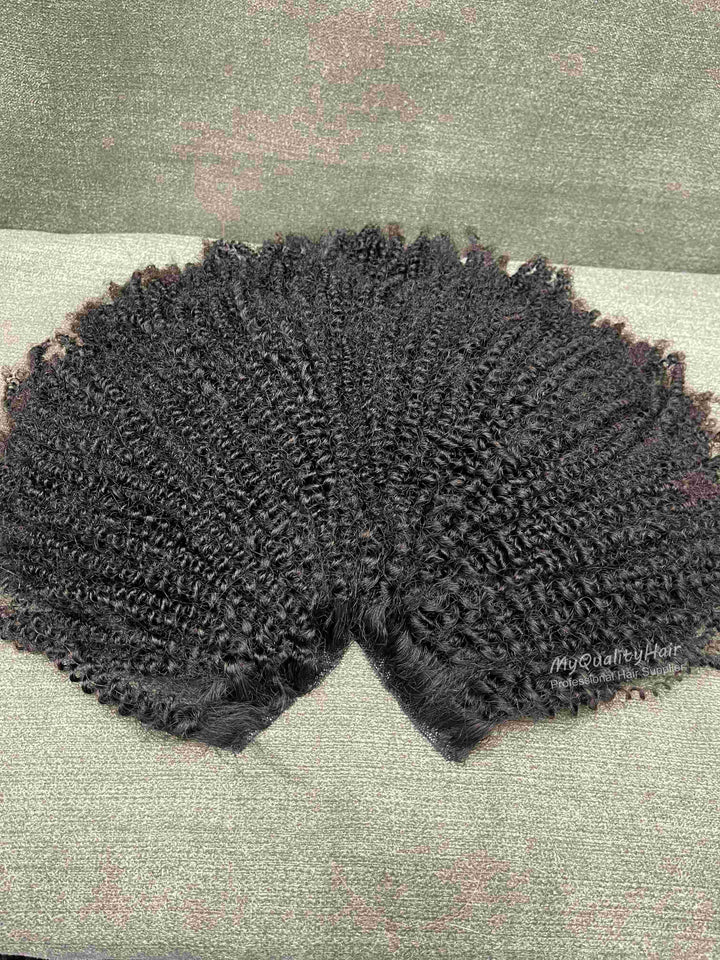 No Leave Out No Lace No Gel Afro Curly(4B-4C) V Part Wigs [VP02] - myqualityhair