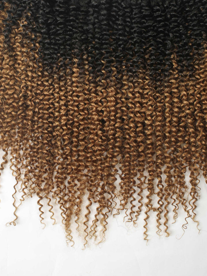 Ombre 1B/27 Afro Curly Clip Ins Virgin Human Hair [CI05] - myqualityhair