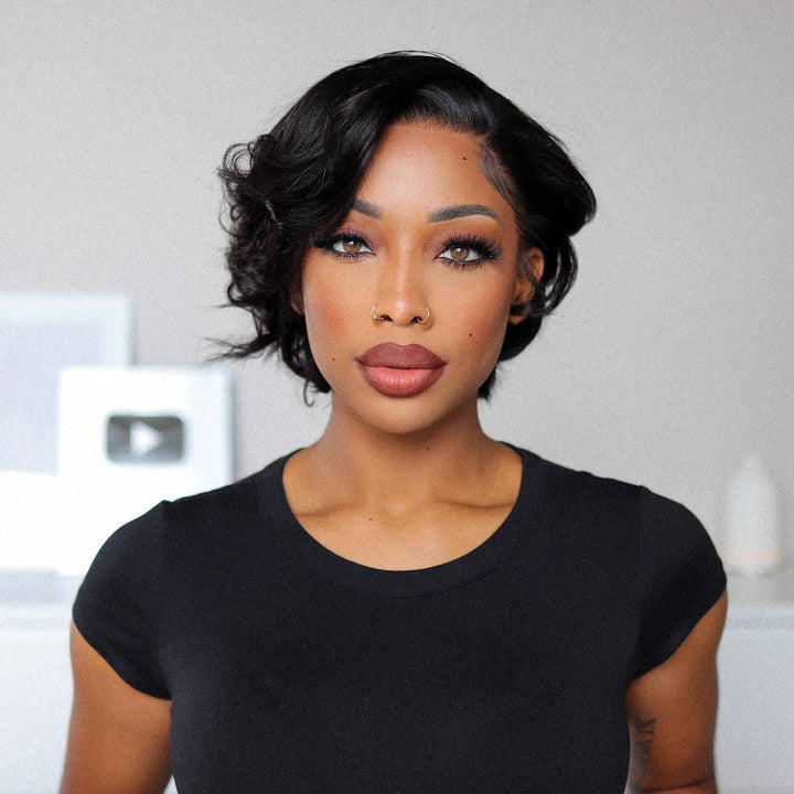 Classic Pixie Cut 13x6/ 13x4 HD Lace Short Wigs Pre-Plucked Glueless Lace Front Wigs