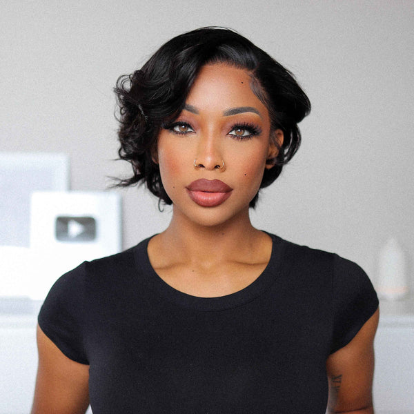 Classic Pixie Cut 13x4/ 13x6 Lace Short Wigs Pre-Plucked Glueless Lace Front Wigs US Stock Special Sale
