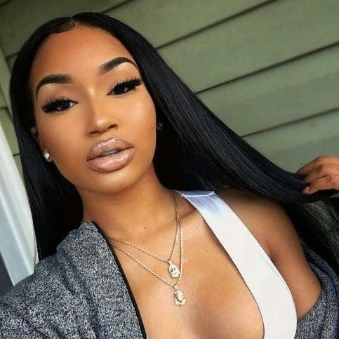 Silky Straight 13X6 Glueless Lace Front Wig Indian Virgin Hair [LW08] - myqualityhair