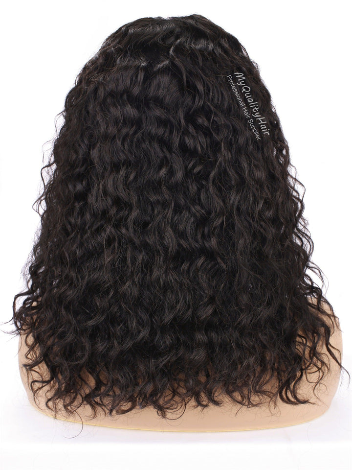 [SUSU]-Rihanna Inspired Curly Bob Glueless 13X6 Lace Front Wigs Pre-Plucked [B05] - myqualityhair