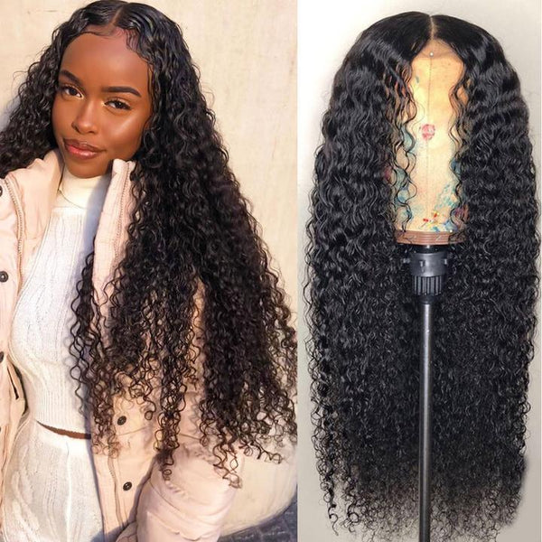 Undetectable HD 5x5 Glueless Lace Closure Wig Skin Melt Wig Jerry Curly [HC03] - myqualityhair