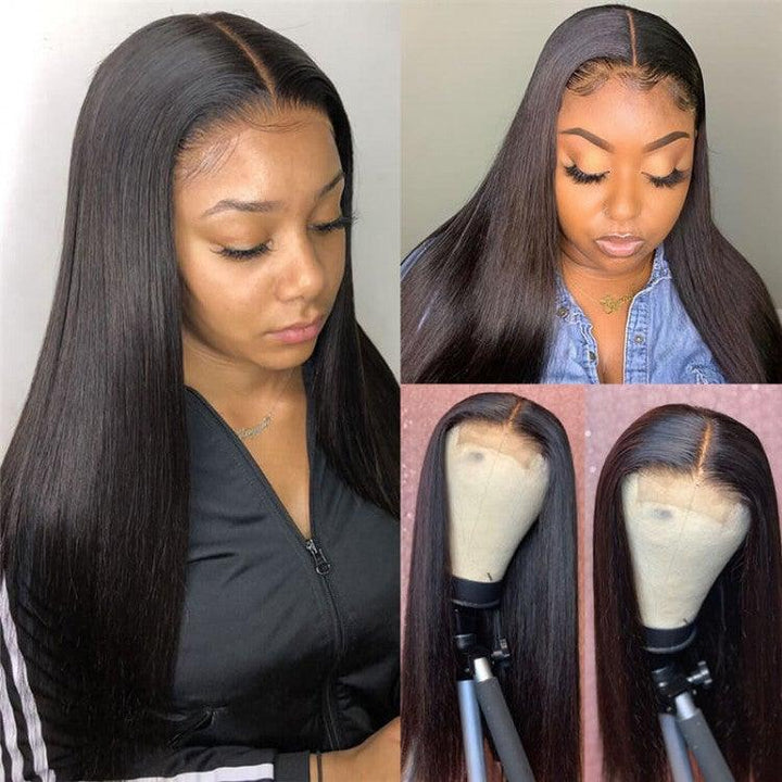 Undetectable HD 5x5 Glueless Lace Closure Wig Skin Melt Wig Silky Straight [HC01] - myqualityhair