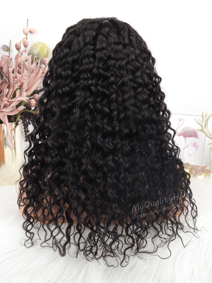 Upgraded!Clear Lace Clean Hairline Loose Wave 13X6 Undetectable Skin Melt HD Lace Front Wig [HD09] - myqualityhair