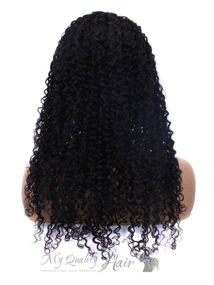 Water Wave Glueless 360 Lace Frontal Wig Pre-Plucked Indian Virgin Hair [ILW08] - myqualityhair