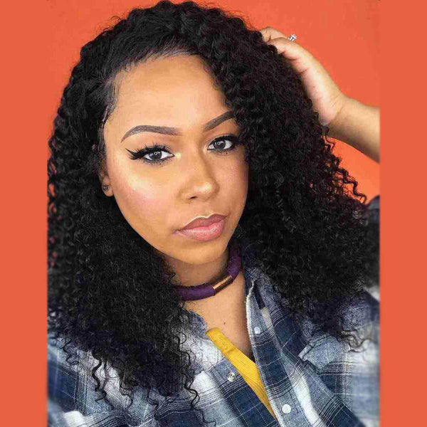 Water Wave Glueless 360 Lace Frontal Wig Pre-Plucked Indian Virgin Hair [ILW08] - myqualityhair