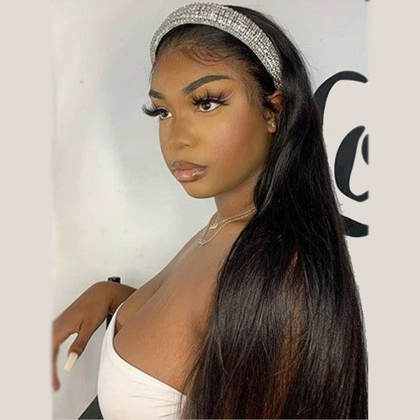 Yaki Straight Half Wig Human Virgin Hair [H04] - myqualityhair